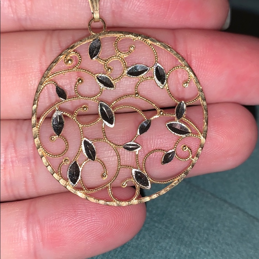 Gold necklace